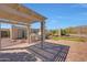 Covered outdoor kitchen area with built-in grill at 4562 N Chelsea Dr, Buckeye, AZ 85396