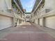 View of garages in a gated community at 1081 W 1St St # 7, Tempe, AZ 85281