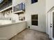 Private patio with concrete flooring at 1081 W 1St St # 7, Tempe, AZ 85281
