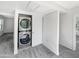 Laundry closet with stackable LG washer and dryer at 1081 W 1St St # 7, Tempe, AZ 85281