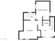 Second floor layout with primary bedroom and laundry at 1081 W 1St St # 7, Tempe, AZ 85281