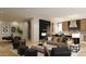 Open living space with modern kitchen and dining area at 18720 N 101St St # 2016, Scottsdale, AZ 85255