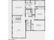 Second floor plan with owner's suite, 2 bedrooms, and loft at 10864 E Texas Ave, Mesa, AZ 85212