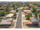 Residential neighborhood with single-Gathering homes at 161 N Silverwood Dr, Casa Grande, AZ 85122