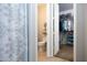 Guest bathroom with toilet and walk-in closet at 161 N Silverwood Dr, Casa Grande, AZ 85122