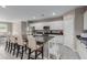 Modern kitchen with large island, stainless steel appliances, and white cabinets at 36545 N Herens Rd, San Tan Valley, AZ 85143