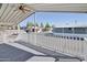 View from the porch showing other mobile homes in the community at 535 S Alma School Rd # 45, Mesa, AZ 85210