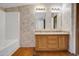 Bathroom with double vanity and shower/tub combo at 535 S Alma School Rd # 45, Mesa, AZ 85210