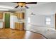 Open kitchen with view into living room at 535 S Alma School Rd # 45, Mesa, AZ 85210