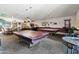 Community game room with two billiard tables at 535 S Alma School Rd # 45, Mesa, AZ 85210
