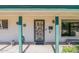 Front entrance with decorative screen door at 2124 E Osborn Rd, Phoenix, AZ 85016