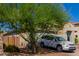 Landscaped front yard with a driveway at 17986 W Fulton St, Goodyear, AZ 85338