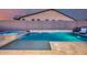Luxury pool and spa with waterfall feature at 4145 S Zephyr --, Mesa, AZ 85212