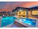 Stunning backyard with a pool, spa, and patio at 4145 S Zephyr --, Mesa, AZ 85212