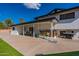 Large backyard with patio, outdoor kitchen and grill at 6514 N 85Th Pl, Scottsdale, AZ 85250