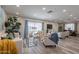 Spacious living area with comfy seating and backyard access at 6514 N 85Th Pl, Scottsdale, AZ 85250