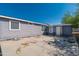 Backyard with concrete patio and landscaping at 3718 S 379Th Ave, Tonopah, AZ 85354