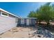 Backyard with concrete patio and landscaping at 3718 S 379Th Ave, Tonopah, AZ 85354