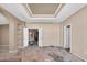 Large living area with access to other rooms, currently undergoing renovation at 3718 S 379Th Ave, Tonopah, AZ 85354