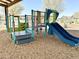 Modern playground structure with slides and climbing features at 18147 W Ida Ln, Surprise, AZ 85387