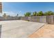 Large concrete driveway with metal gate at 2801 E Osborn Rd, Phoenix, AZ 85016