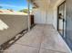 Private patio with covered area and adjacent storage at 2970 N Oregon St # 10, Chandler, AZ 85225
