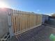 Sliding gate provides secure access to the property at 206 N 5Th St, Avondale, AZ 85323