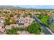 Aerial view showcasing home's location in a quiet neighborhood at 3907 E Ironwood Dr, Phoenix, AZ 85044