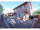 Backyard view of house and patio at 3907 E Ironwood Dr, Phoenix, AZ 85044