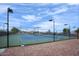 Well-maintained tennis courts with lights at 3907 E Ironwood Dr, Phoenix, AZ 85044