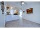 Dining area with tile flooring and kitchen views at 3907 E Ironwood Dr, Phoenix, AZ 85044
