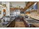 Modern kitchen featuring stainless steel appliances and granite counters at 10904 E Scopa Trl, Scottsdale, AZ 85262