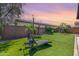 Artificial turf lawn and lounge chairs at 4707 S Avitus Ln, Mesa, AZ 85212
