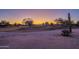 Scenic sunset view of the golf course at 18364 N Diamond Dr, Surprise, AZ 85374