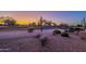 Desert landscape with cactus and golf course view at 18364 N Diamond Dr, Surprise, AZ 85374