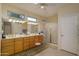 Spacious bathroom with double sinks, a large shower, and ample storage at 18364 N Diamond Dr, Surprise, AZ 85374