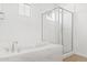 Bathroom with soaking tub and a separate shower stall at 6412 N 17Th Pl, Phoenix, AZ 85016
