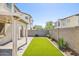 Private backyard with grass and covered patio at 6412 N 17Th Pl, Phoenix, AZ 85016