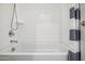 Clean bathroom with a bathtub and shower at 6412 N 17Th Pl, Phoenix, AZ 85016