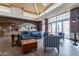 Bright clubhouse lobby with comfortable seating and large windows at 18226 W Desert Willow Dr, Goodyear, AZ 85338