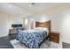 Bright bedroom with a workspace and comfortable bed at 2211 E Camelback Rd # 505, Phoenix, AZ 85016