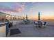 Outdoor kitchen and dining area with city views at 2211 E Camelback Rd # 505, Phoenix, AZ 85016