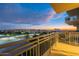 Private balcony overlooks city skyline at sunset at 2211 E Camelback Rd # 505, Phoenix, AZ 85016