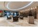 Upscale building lobby with modern decor and seating at 2211 E Camelback Rd # 505, Phoenix, AZ 85016