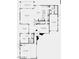 Two-story home floor plan with 3-car garage and courtyard at 8628 W Solano Dr, Glendale, AZ 85305