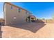 Two story house with a large backyard and patio at 8628 W Solano Dr, Glendale, AZ 85305