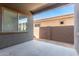 Covered patio with concrete flooring and view of backyard at 8628 W Solano Dr, Glendale, AZ 85305