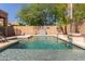 Relaxing swimming pool with a large patio and plenty of space for lounging at 3702 W Riordan Ranch Rd, Phoenix, AZ 85083