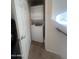Stackable washer and dryer in convenient laundry closet at 2450 W Glenrosa Ave # 12, Phoenix, AZ 85015
