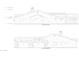 Detailed architectural plans of the home's east and west elevations at 18129 W Rancho Dr # 32, Litchfield Park, AZ 85340